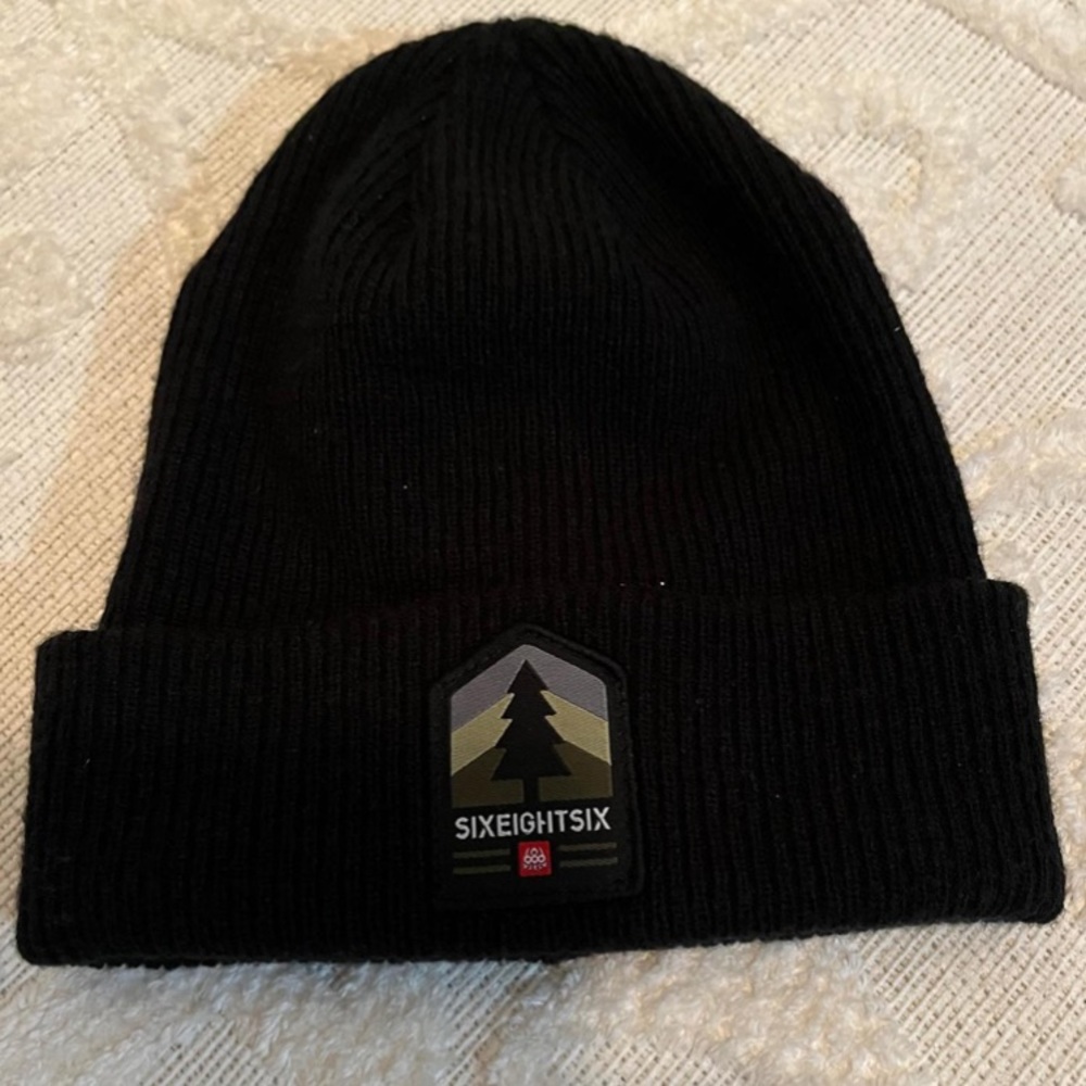 Sixeightsix hat cap beanie black